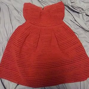 Forever 21 Red Sweetheart Dress size Medium